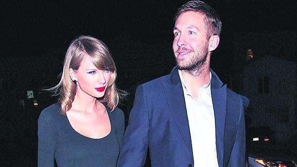 Taylor Swift a Calvin Harris.