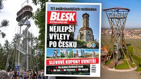 Poznejte s Bleskem 111 našich nejkrásnějších rozhleden: Když je Česko jako na dlani!