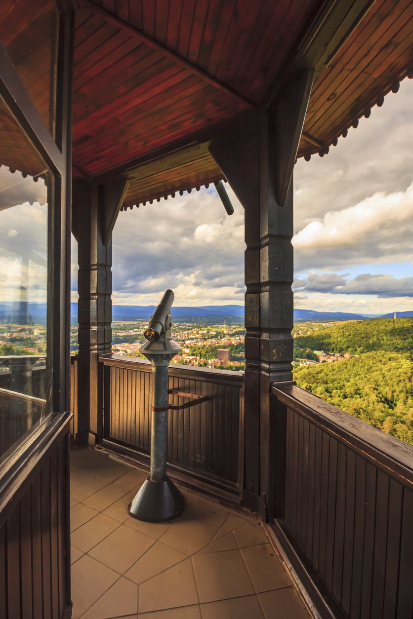 rozhledna Diana_výhled na Karlovy Vary