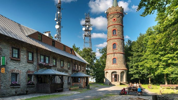 Rozhledna Jedlová, Lužické hory Rozhledna Jedlová, Lužické hory