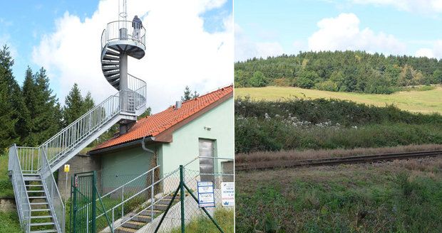 Podivná rozhledna na Třebíčsku: Nikam z ní nedohlédnete