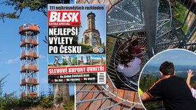 Objevte s Bleskem 111 nejkrásnějších rozhleden Česka.