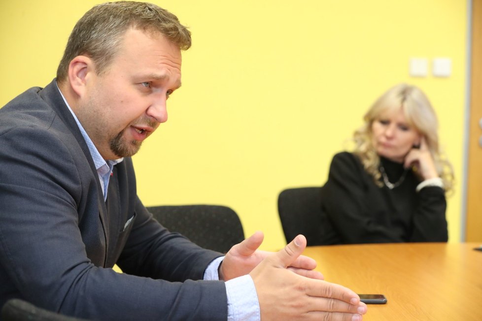 Předseda KDU-ČSL Marian Jurečka během předvolebního rozhovoru pro Blesk (21. 9. 2021)