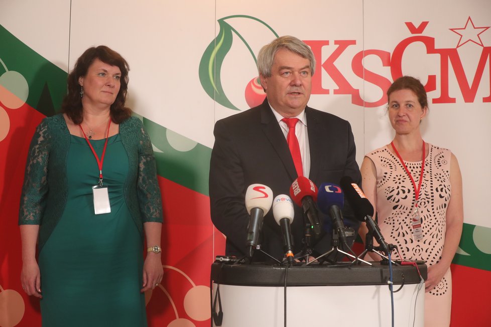 Sjezd Komunistické strany Čech a Moravy (27.4.2018)