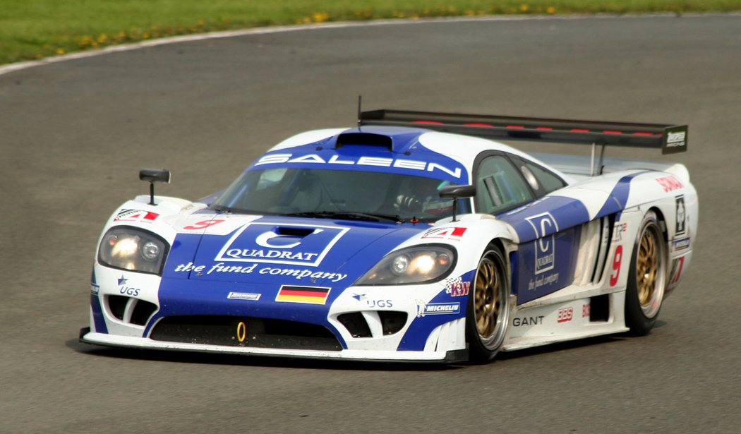 Květen 2006: Saleen SR-7 řízený Janišem dojel v Brně na prvním místě v šampionátu FIA GT