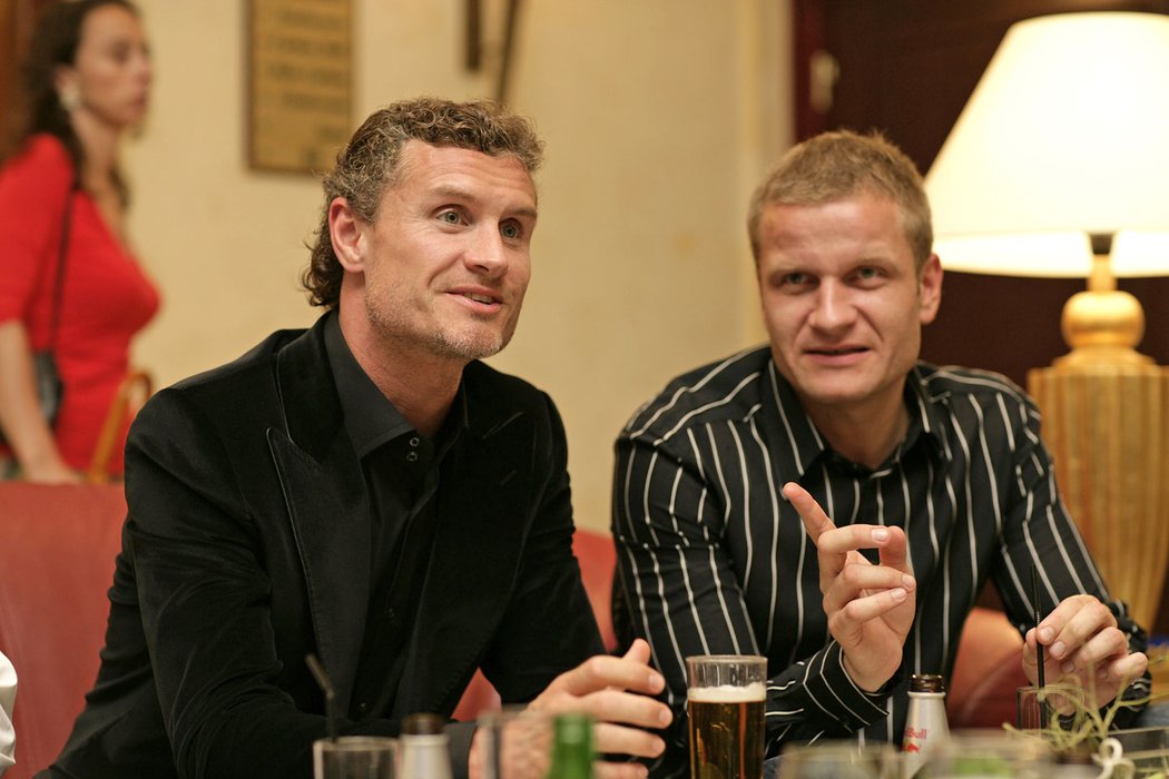 Pavel Turek a David Coulthard