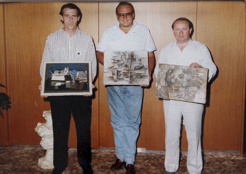 Tyto tři Picassovy obrazy policisté zachránili před prodáním do zahraničí.