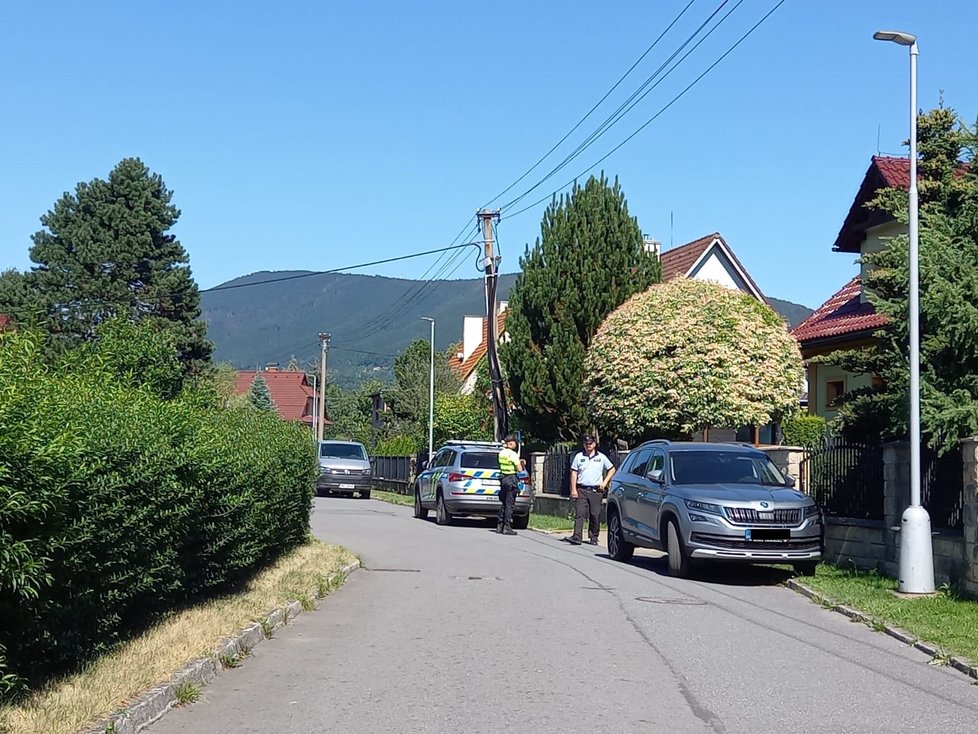 Policie našla v rodinném domě v Rožnově pod Radhoštěm čtyři zastřelené. Šlo o trojnásobnou vraždu a následnou sebevraždu.