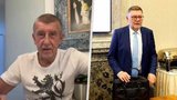 Babiš v tričku se lvem: Ostře ryl do Stanjury kvůli dalšímu manku v rozpočtu! Fiala ho hájí