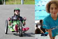 Alex (12) se narodila předčasně a s rozštěpem páteře: Pomůžete jí splnit sen o paralympiádě?