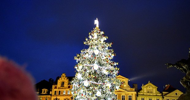 Pražané mají rozsvěcení stromku jako každoroční vánoční tradici