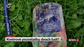 Věci, které byly u kosterních pozůstatků nalezeny