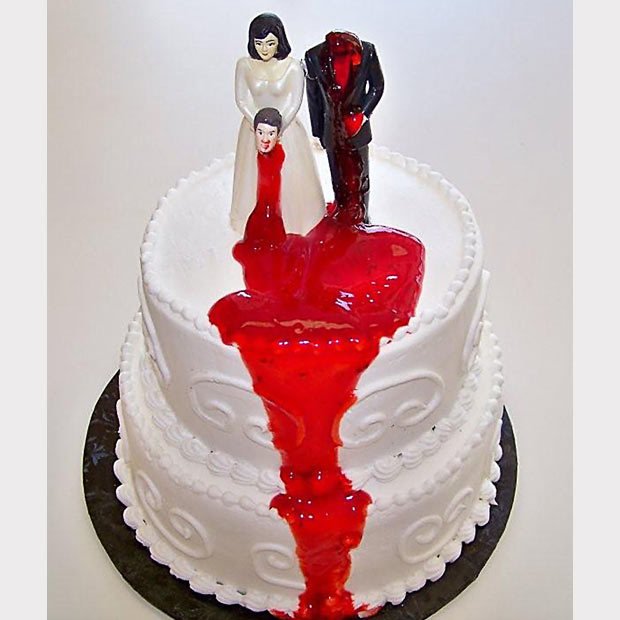 Propracované rozvodové dorty: Kreativitě se meze nekladou...