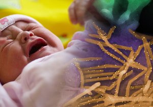 Infekce respiračním syncyciálním virem (RSV) je nejčastější příčinou respiračních onemocnění u kojenců a malých dětí na celém světě. (ilustrační foto)