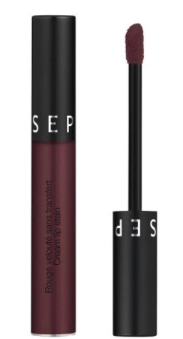 Tekutá rtěnka Cream Lip Stain, Sephora Collection, odstín 99 Purple Red; 295 Kč