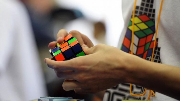 Rubikova kostka, ilustrační foto