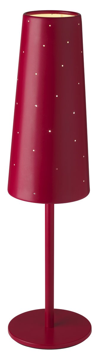 Lampa Tallvik s děrovaným stínidlem – retro design, zajímavý světelný efekt. Ikea, 499 Kč