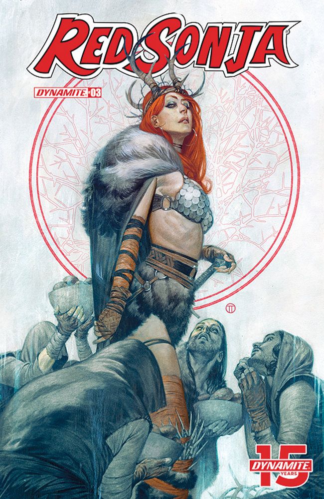 ďáblice s mečem Rudá Sonja vznikla jako vedlejší hrdinka komiksových příběhů s Barbarem Conanem