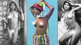 Retro nahotinky: 100 let staré akty afrických krásek od českého fotografa