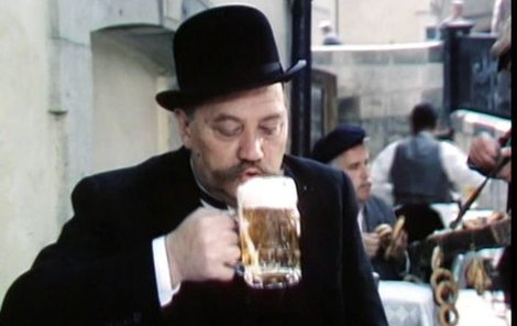 Rudolf Hrušínský si za reklamu pivovaru poručill avii plnou piva.