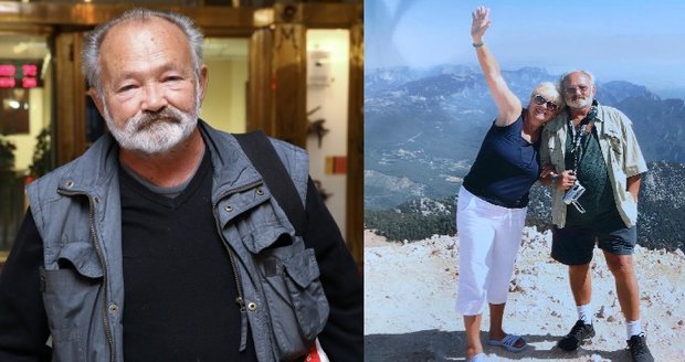 Hrušínský má oporu ve své přítelkyni.