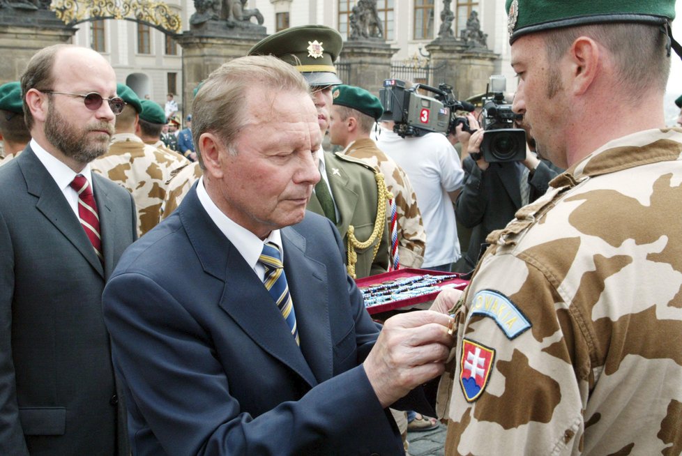 Slovenský exprezident Rudolf Schuster v době svého úřadování