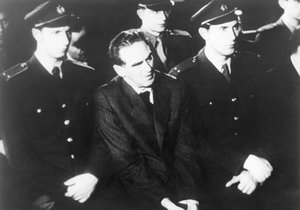 Rudolf Slánský během procesu