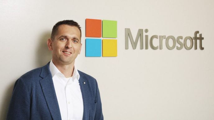 Rudolf Urbánek, generální ředitel Microsoft Česká republika a Slovensko