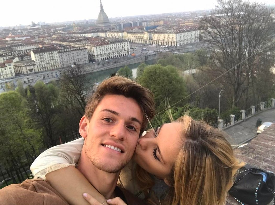 Daniele Rugani a Michela Persicová