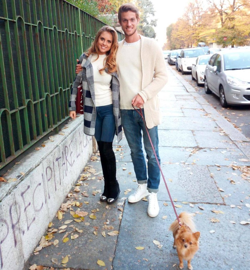 Daniele Rugani a Michela Persicová