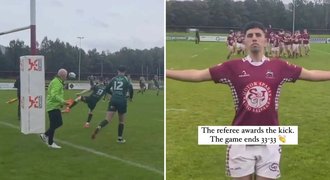 Mladý skotský ragbista daroval soupeři remízu: Vstřelil raritní vlastní gól!