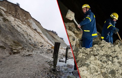 Tragédie na Rujáně: Sesuv půdy pohřbil holčičku (10)