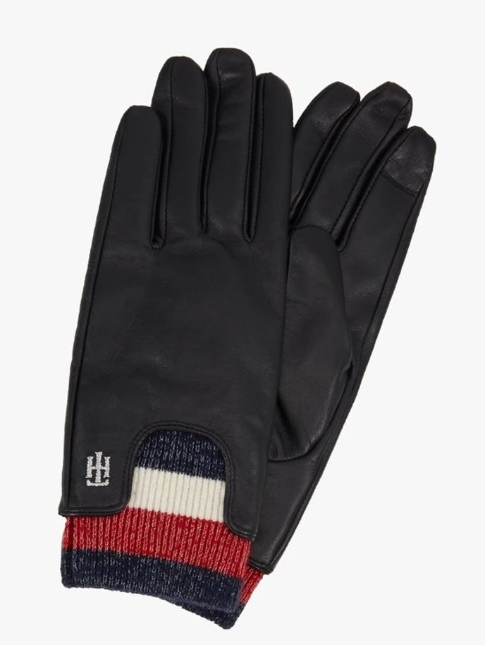 Kožené rukavice Tommy Hilfiger, prodává zalando.cz, 2490 Kč Kožené rukavice Tommy Hilfiger, prodává zalando.cz, 2490 Kč