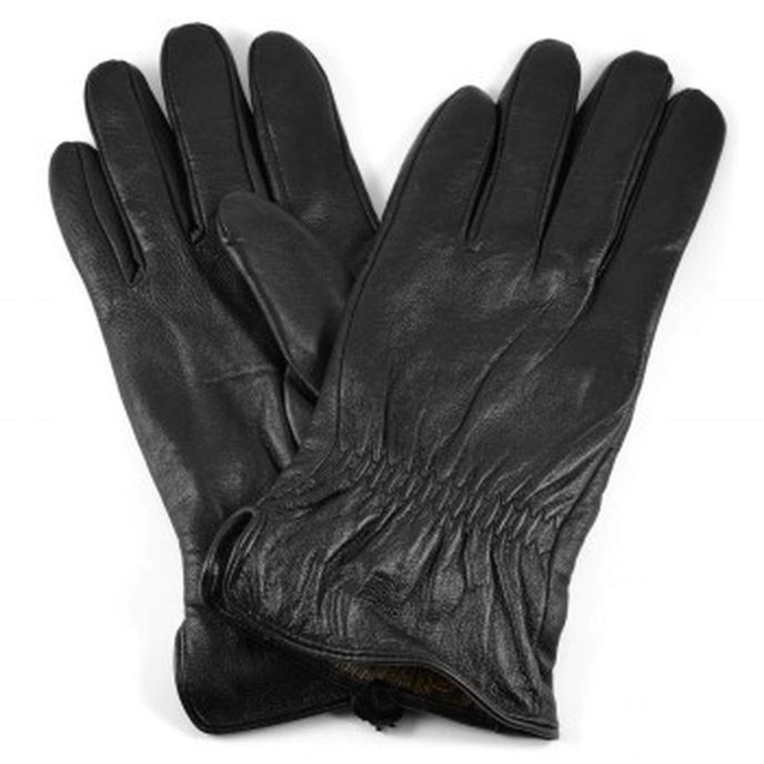 Černé kožené rukavice Ramo, 1249 Kč