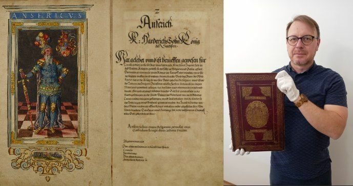 Sedmá plzeňská archiválie: Vzácný rukopis zdobí miniatury obrazů, které zmizely za války