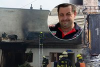 Požár na Rumišti v Brně:  Automechanik David zachránil dva lidi!