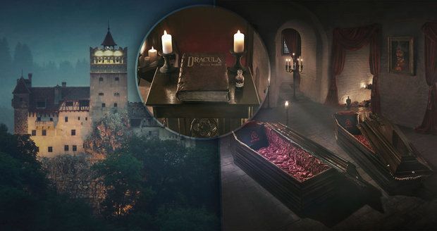 Máte pro strach uděláno? Drákulův hrad se otevírá hostům, spí se tu v rakvích!