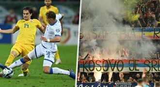 Skandál Rumunů v bitvě o Euro: Fotbalisté Kosova po provokacích odešli!