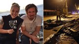 Kuchařka celebrit prožila zemětřesení v Chile: S týmem lyžaře Banka utíkali pryč z domu