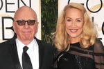 Rupert Murdoch se zasnoubil se svou partnerkou Jerry Hall.