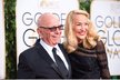 Rupert Murdoch se svou partnerkou Jerry Hall
