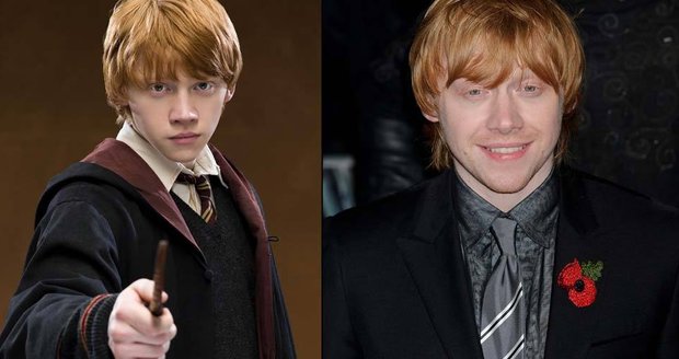 Rupert Grintalias Ron Weasley