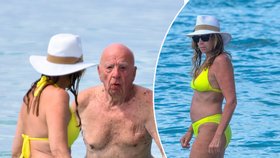 Rupert Murdoch našel novou lásku v 92 letech.