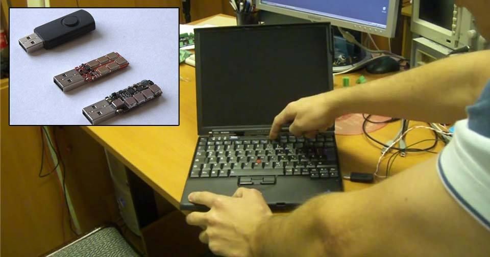 Rus sestrojil USB flash disk, který usmaží počítač.