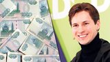 Zábava mladého ruského milionáře: Házel peníze z okna a koukal, jak se o ně lidé perou
