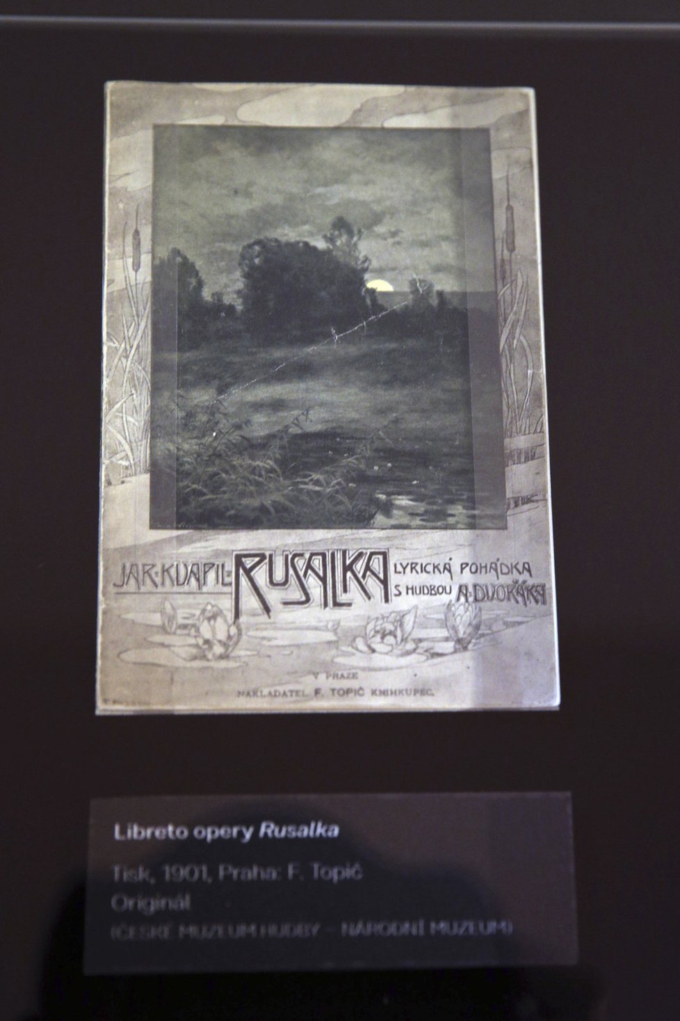 V Českém muzeu hudby můžete například vidět originální rukopis Antonína Dvořáka slavné opery Rusalka nebo originální kostýmy čarodějnice, vodníka a Rusalky z Národního divadla.