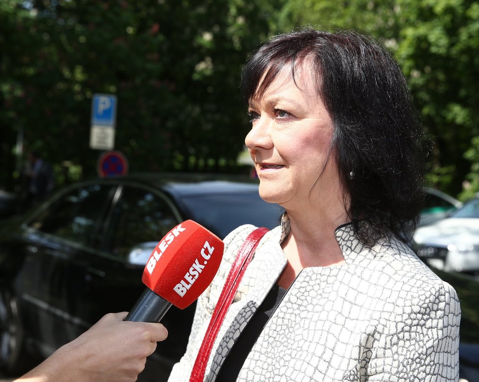 Akce na ruské ambasádě: Poslankyně KSČM Marta Semelová