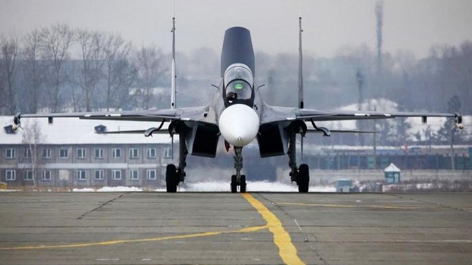 Ruská stíhačka Suchoj Su-30