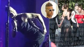 Robbie Williams na ruské veselce v Praze