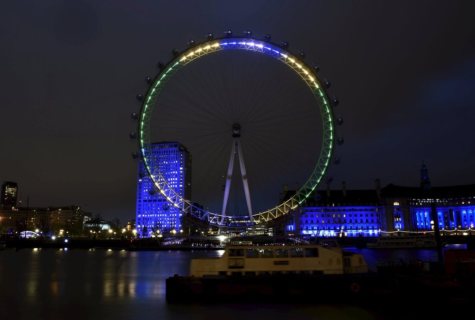 London Eye - symbol Londýna